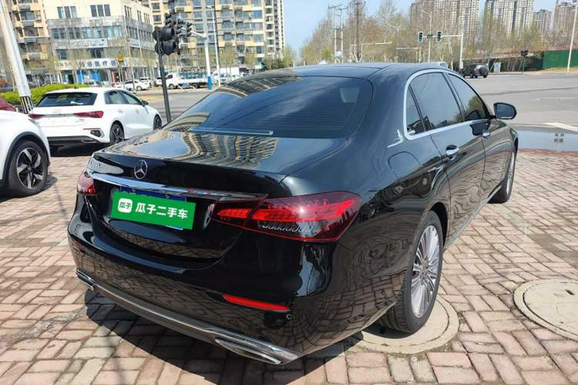 Used Mercedes-Benz E-Class 2023 E 300 L Stylish Model Rear Right 45 Deg