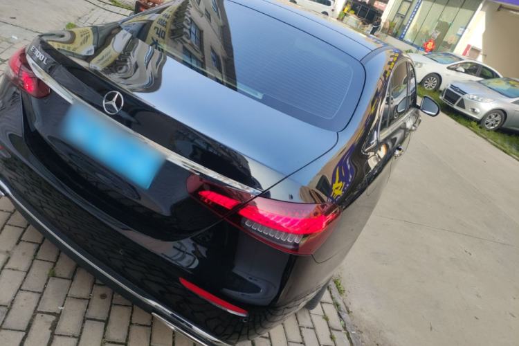 Used Mercedes-Benz E-Class 2023 E 300 L Stylish Model Rear Right 45 Deg