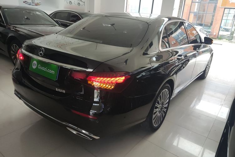 Used Mercedes-Benz E-Class 2023 E 300 L Stylish Model Rear Right 45 Deg