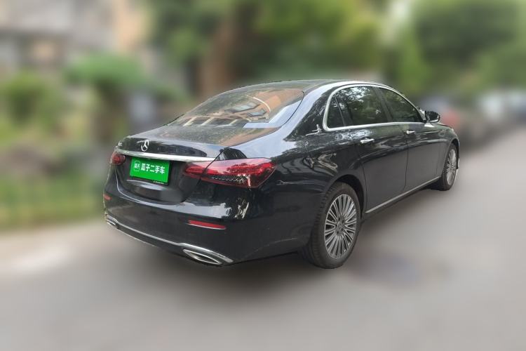 Used Mercedes-Benz E-Class 2023 E 300 L Stylish Model Rear Right 45 Deg