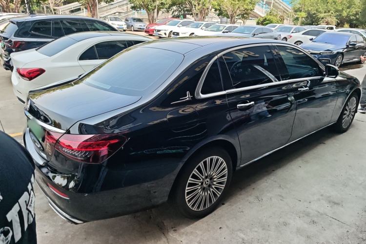 Used Mercedes-Benz E-Class 2023 E 300 L Stylish Model Rear Right 45 Deg