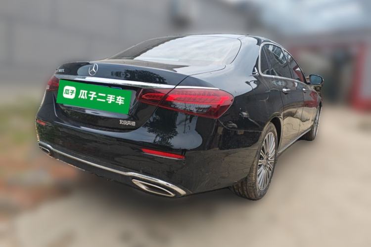 Used Mercedes-Benz E-Class 2023 E 300 L Stylish Model Rear Right 45 Deg