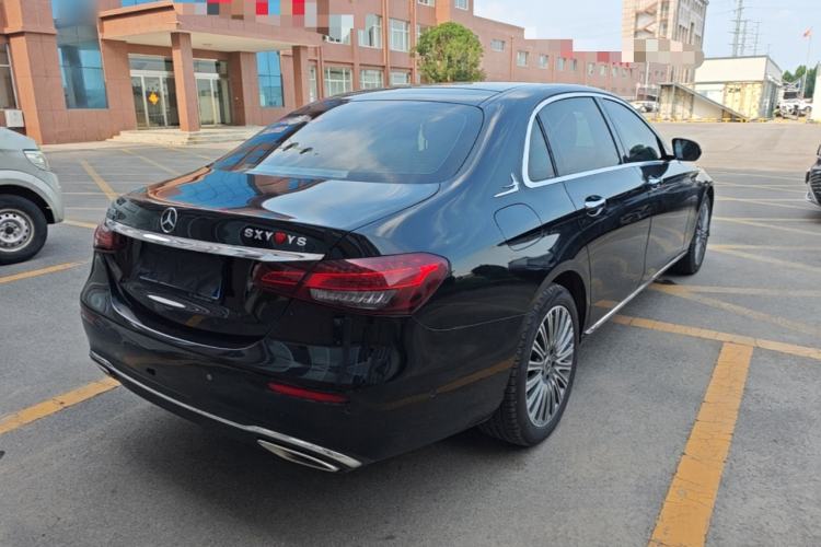 Used Mercedes-Benz E-Class 2023 E 300 L Stylish Model Rear Right 45 Deg