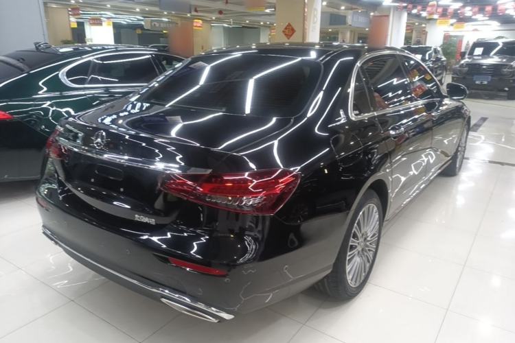 Used Mercedes-Benz E-Class 2023 E 300 L Stylish Model Rear Right 45 Deg