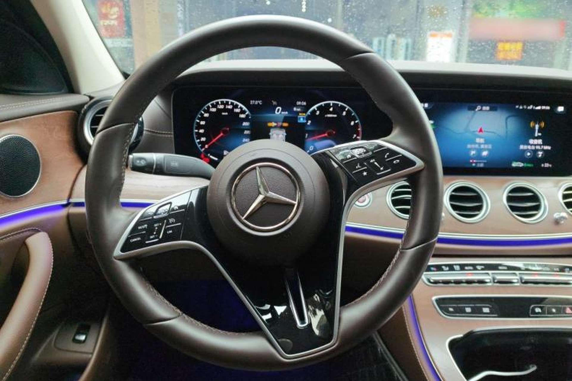 Used Mercedes-Benz E-Class 2023 E 300 L Stylish Model Steering Wheel