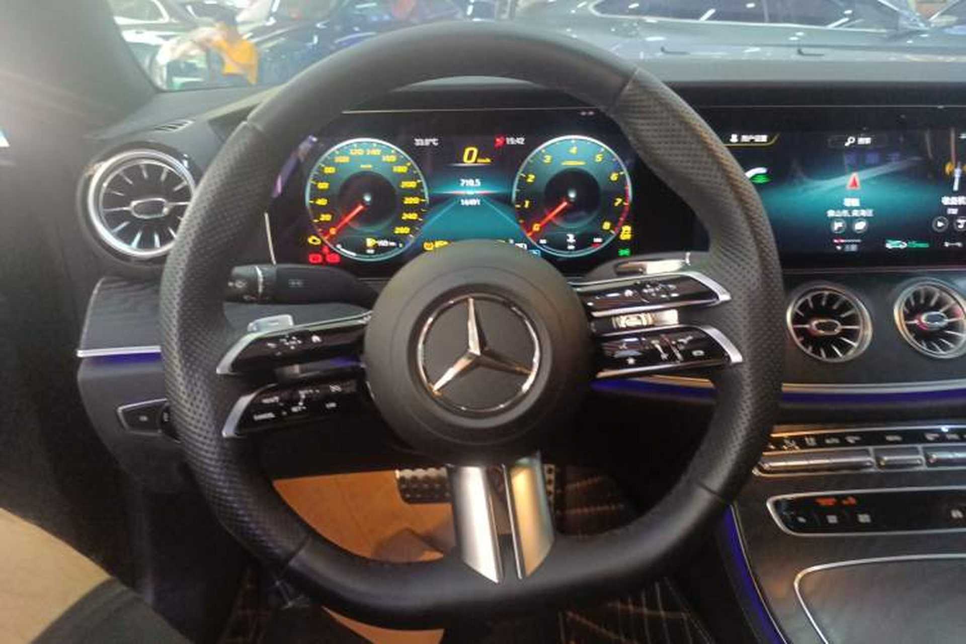 Used Mercedes-Benz E-Class 2023-Year Restyled E 300 Coupe Steering Wheel