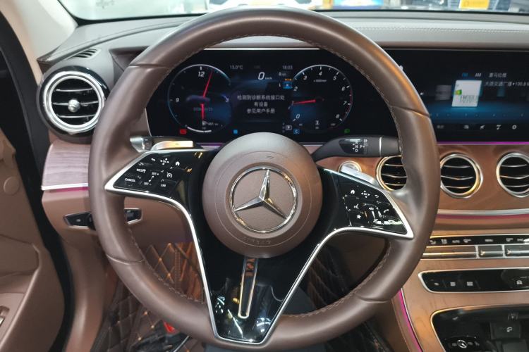 Used Mercedes-Benz E-Class 2023 E 300 L Luxury Model Steering Wheel