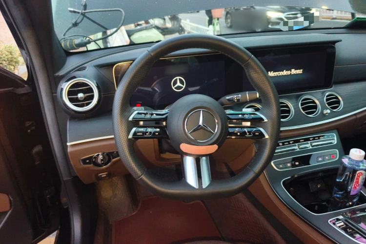Used Mercedes-Benz E-Class 2023 E 300 L Sporty and Stylish Model Steering Wheel