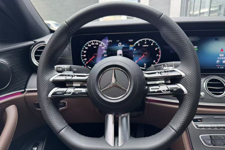 Used Mercedes-Benz E-Class 2023 E 300 L Sporty and Stylish Model Steering Wheel
