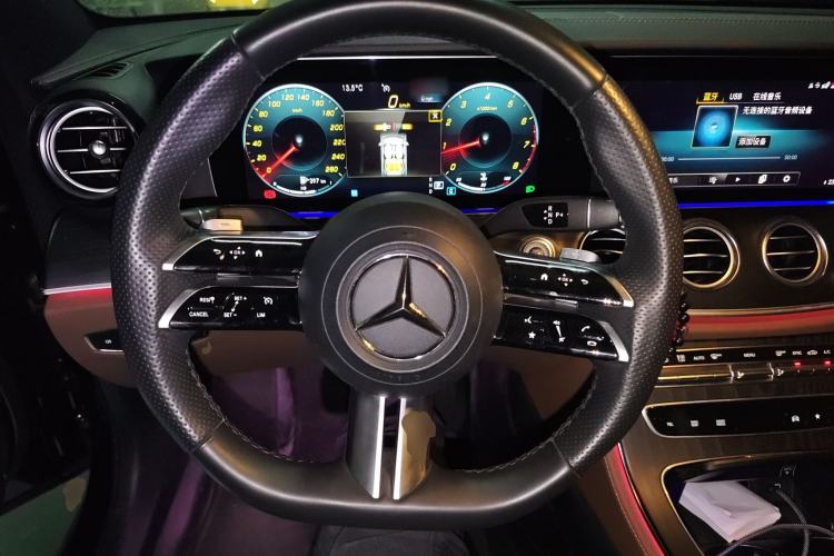 Used Mercedes-Benz E-Class 2023 E 300 L Sporty and Stylish Model Steering Wheel