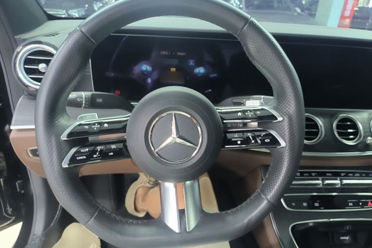 Used Mercedes-Benz E-Class 2023 E 300 L Sporty and Stylish Model Steering Wheel