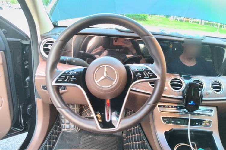 Used Mercedes-Benz E-Class 2023 E 300 L Sporty and Stylish Model Steering Wheel