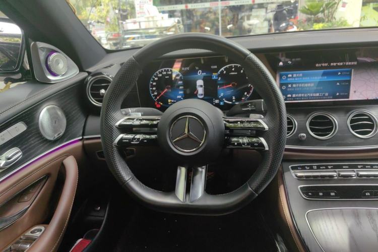 Used Mercedes-Benz E-Class 2023 E 300 L Sporty and Stylish Model Steering Wheel