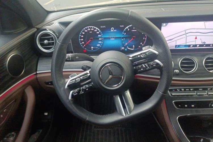 Used Mercedes-Benz E-Class 2023 E 300 L Sporty and Stylish Model Steering Wheel