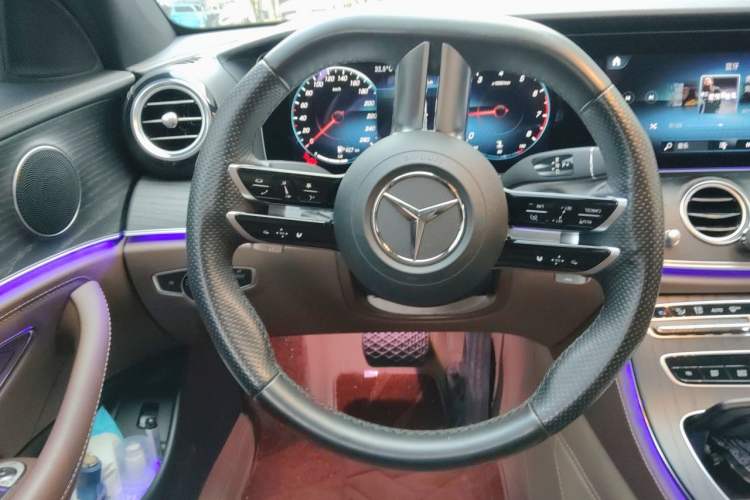 Used Mercedes-Benz E-Class 2023 E 300 L Sporty and Stylish Model Steering Wheel