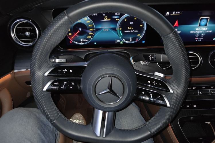 Used Mercedes-Benz E-Class 2023 E 300 L Stylish Model Steering Wheel