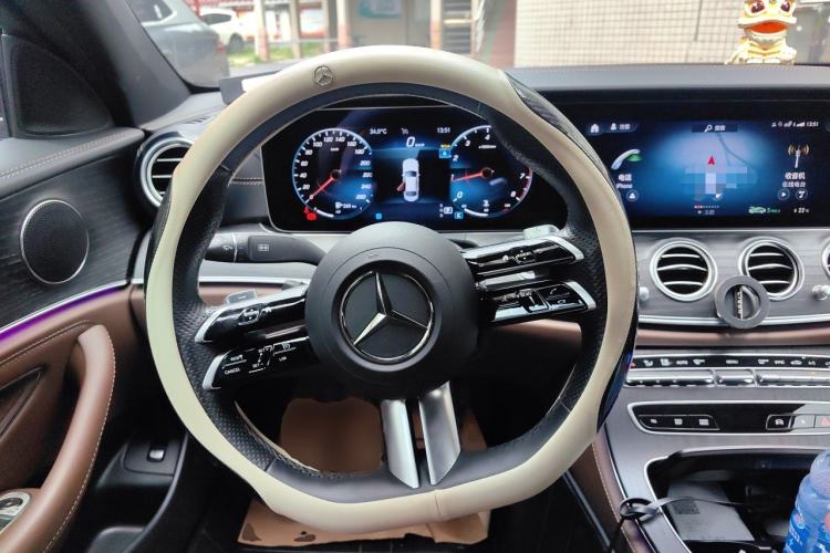 Used Mercedes-Benz E-Class 2023 E 300 L Sporty and Stylish Model Steering Wheel