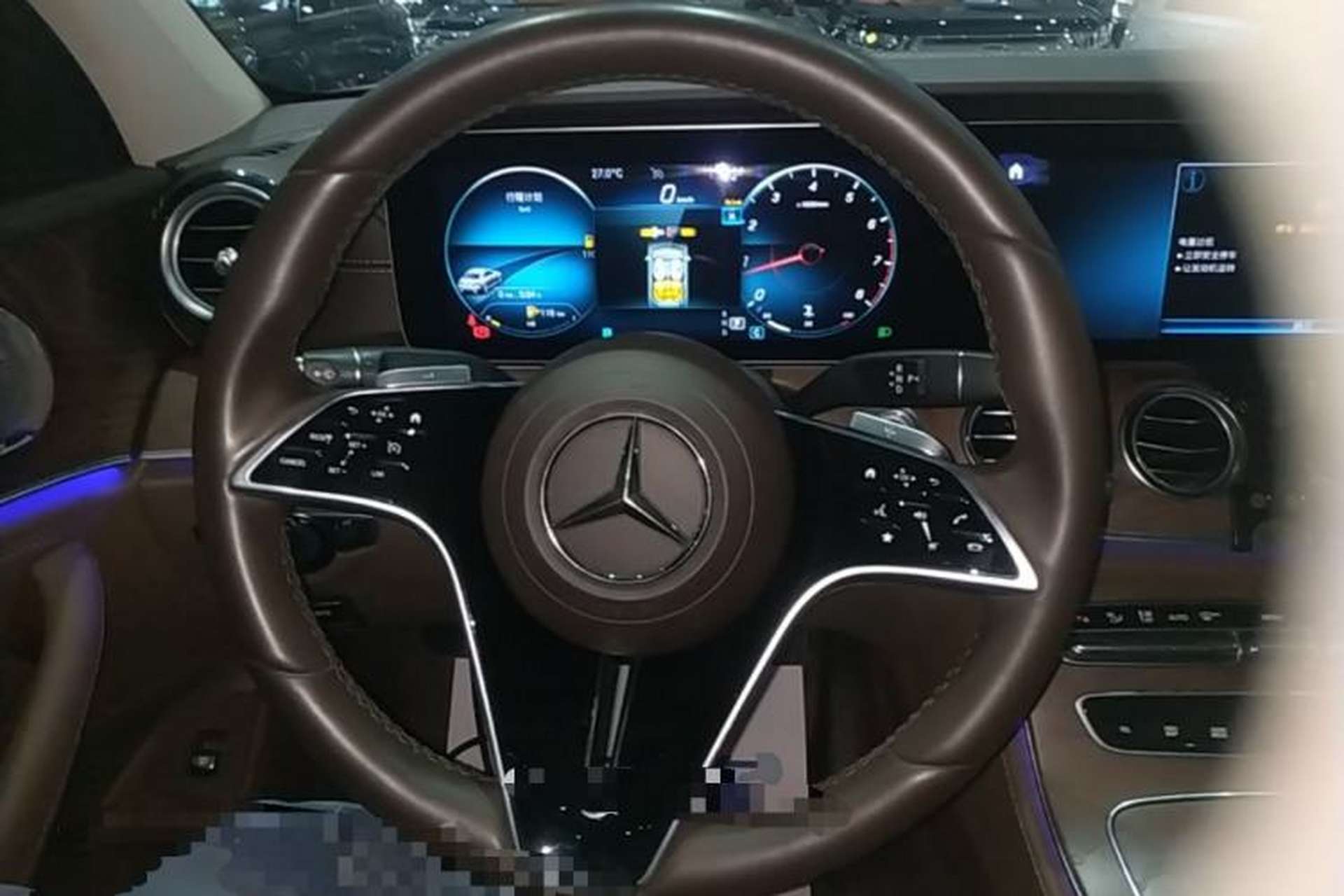 Used Mercedes-Benz E-Class 2023 E 300 L Luxury Model Steering Wheel