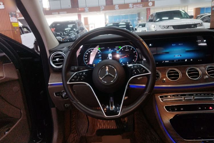 Used Mercedes-Benz E-Class 2023 E 300 L Sporty and Stylish Model Steering Wheel