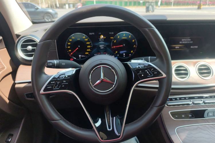 Used Mercedes-Benz E-Class 2023 E 300 L Stylish Model Steering Wheel