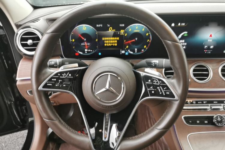 Used Mercedes-Benz E-Class 2023 E 300 L Luxury Model Steering Wheel