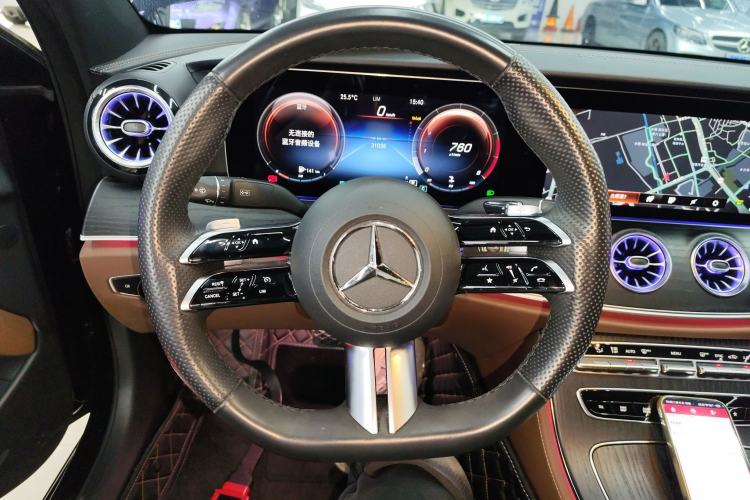 Used Mercedes-Benz E-Class 2023 Restyled E 300 L Sporty and Stylish Edition Steering Wheel