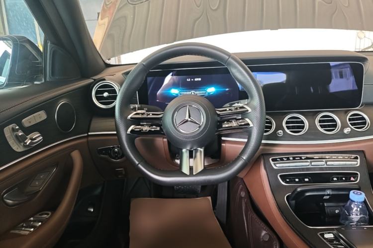 Used Mercedes-Benz E-Class 2023 E 300 L Sporty and Stylish Model Steering Wheel