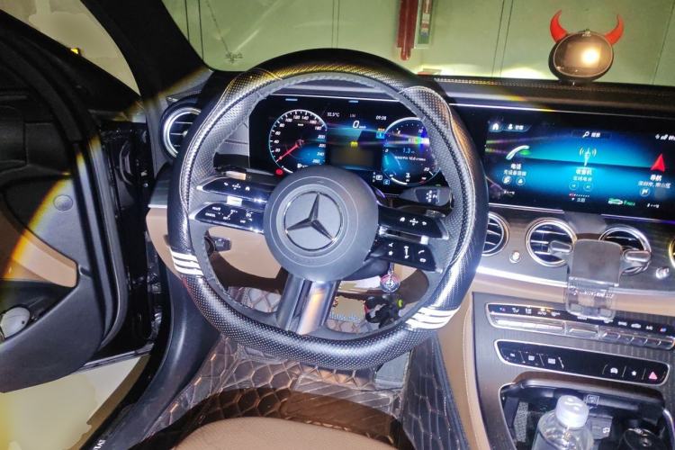 Used Mercedes-Benz E-Class 2023 E 300 L Sporty and Stylish Model Steering Wheel
