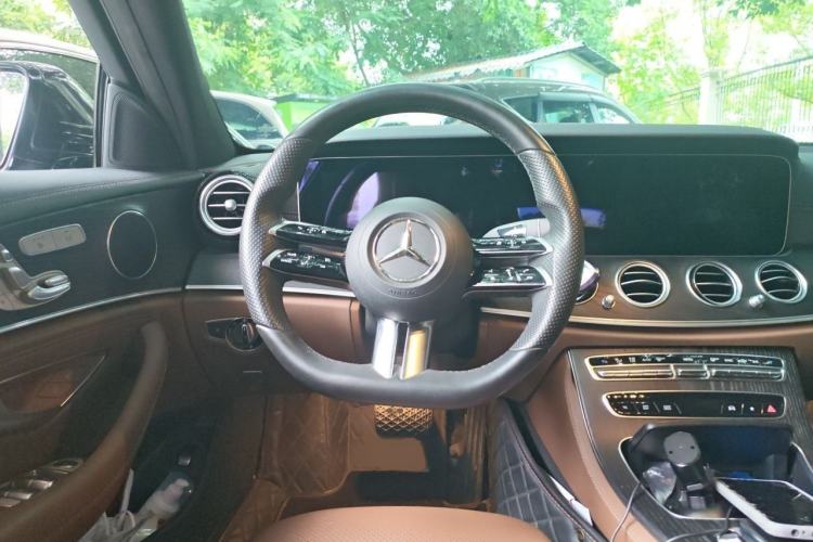 Used Mercedes-Benz E-Class 2023 E 300 L Sporty and Stylish Model Steering Wheel