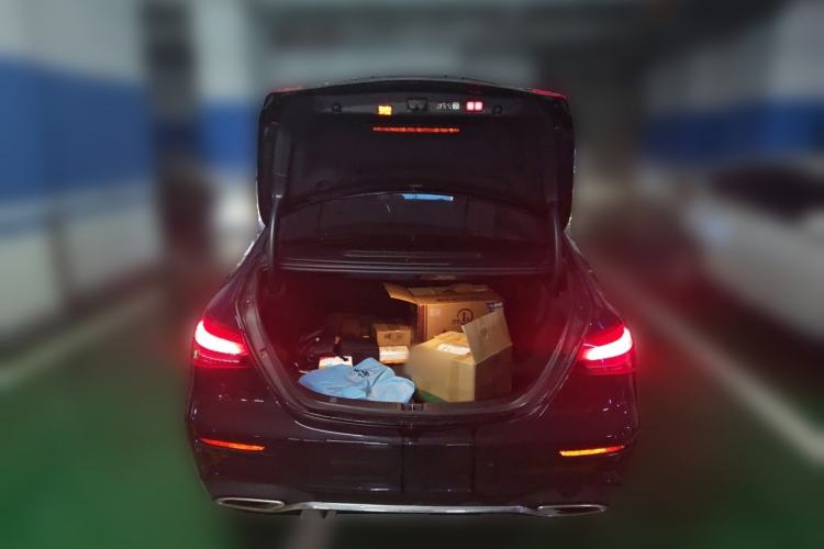 Used Mercedes-Benz E-Class 2023 E 300 L Sporty and Stylish Model Trunk