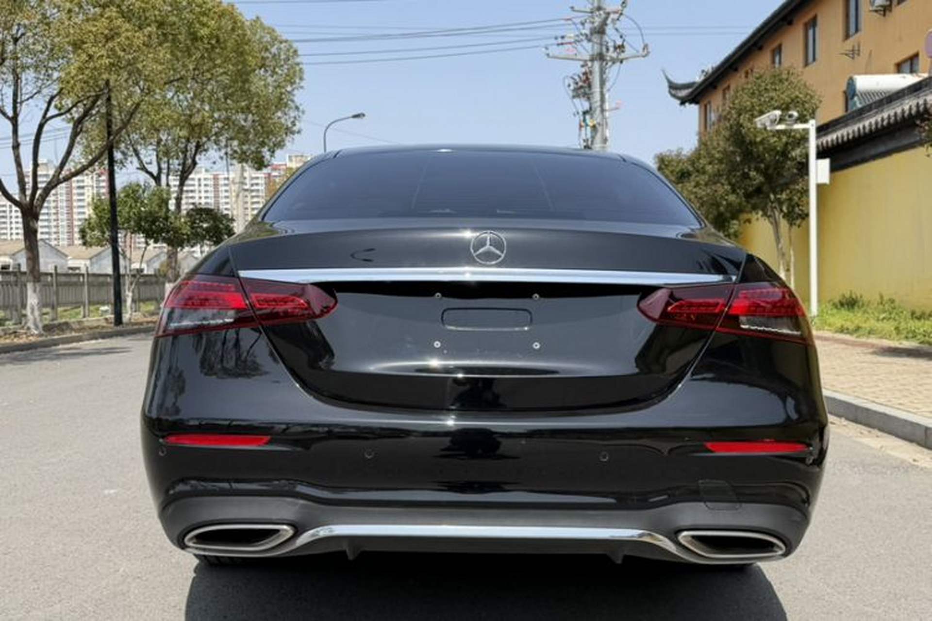 Used Mercedes-Benz E-Class 2023 E 300 L Sporty and Stylish Model Trunk
