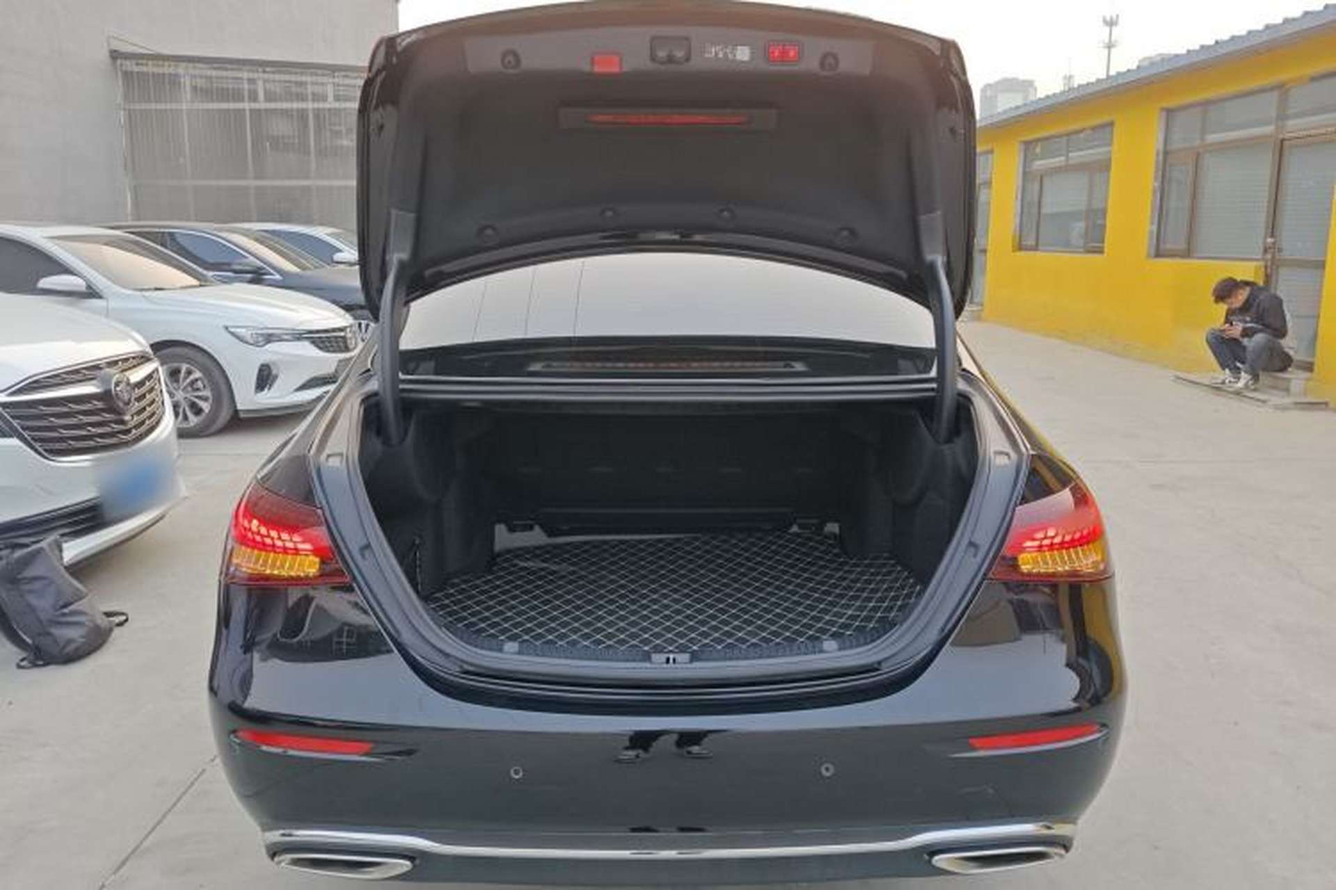 Used Mercedes-Benz E-Class 2023 E 300 L Stylish Model Trunk