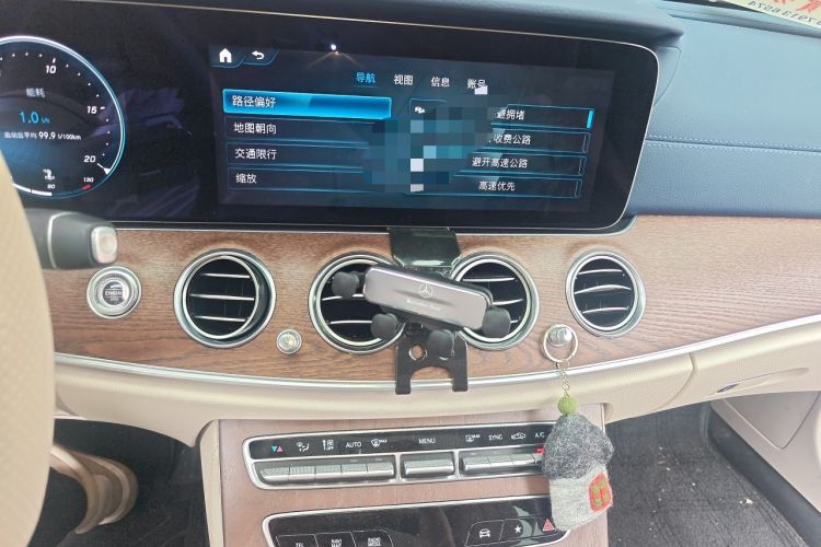 Used Mercedes-Benz E-Class 2023 E 260 L Sport Edition Audio And AC Panel