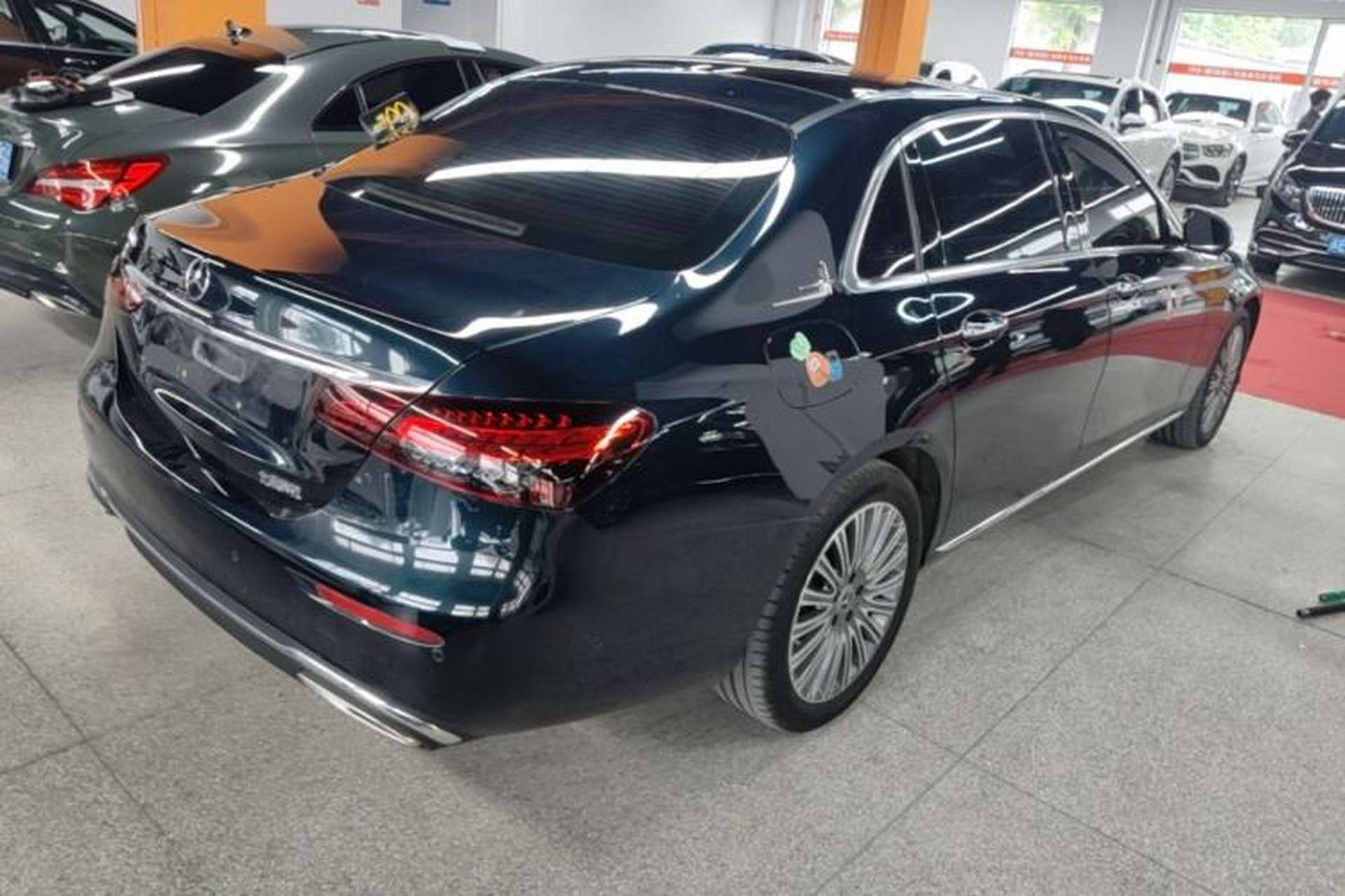 Used Mercedes-Benz E-Class 2023 E 300 L Luxury Model Rear Right 45 Deg