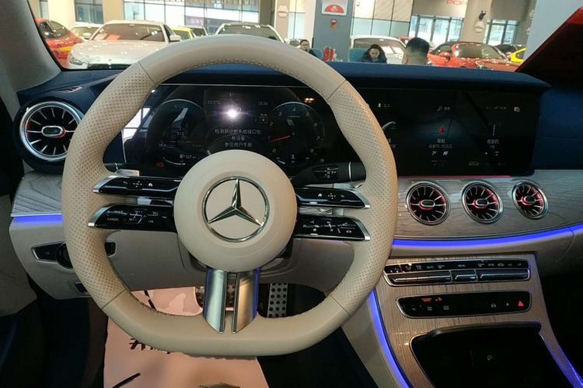 Used Mercedes-Benz E-Class 2023 E 260 Coupe Steering Wheel