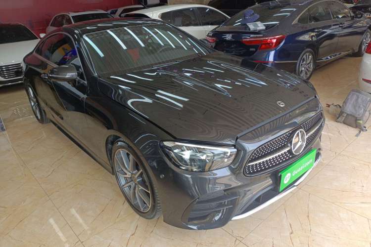 Used Mercedes-Benz E-Class 2023-Year Restyled E 260 Coupe Front Right 45 Deg