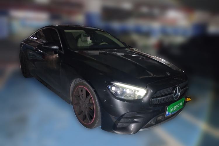 Used Mercedes-Benz E-Class 2023 E 300 Coupe Front Right 45 Deg