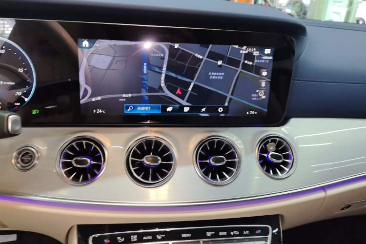 Used Mercedes-Benz E-Class 2023 E 260 Convertible Coupe Audio And AC Panel