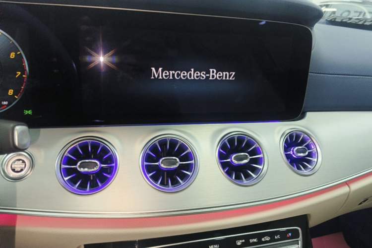 Used Mercedes-Benz E-Class 2023-Year Restyled E 260 Coupe Audio And AC Panel