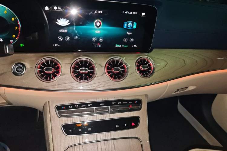 Used Mercedes-Benz E-Class 2023-Year Restyled E 260 Coupe Audio And AC Panel