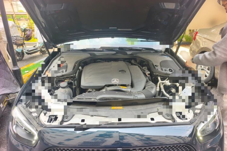Used Mercedes-Benz E-Class 2023 Restyled E 300 L Sporty and Stylish Edition Engine Bay