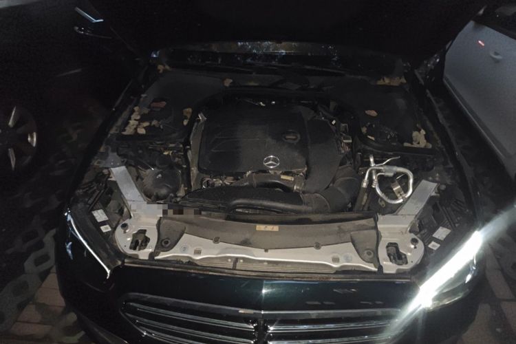 Used Mercedes-Benz E-Class 2023 E 300 L Luxury Model Engine Bay