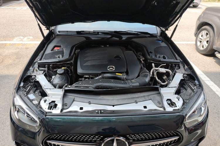 Used Mercedes-Benz E-Class 2023-Year Restyled E 260 Coupe Engine Bay