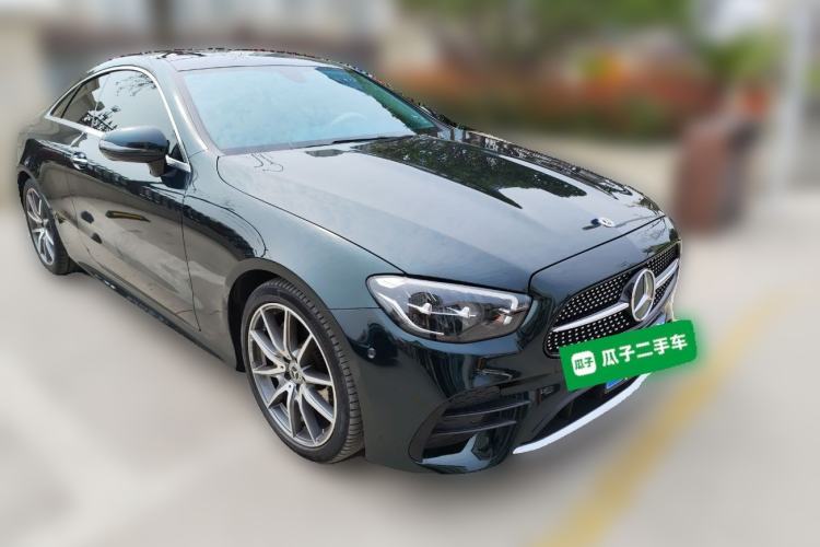 Used Mercedes-Benz E-Class 2023-Year Restyled E 260 Coupe Front Right 45 Deg