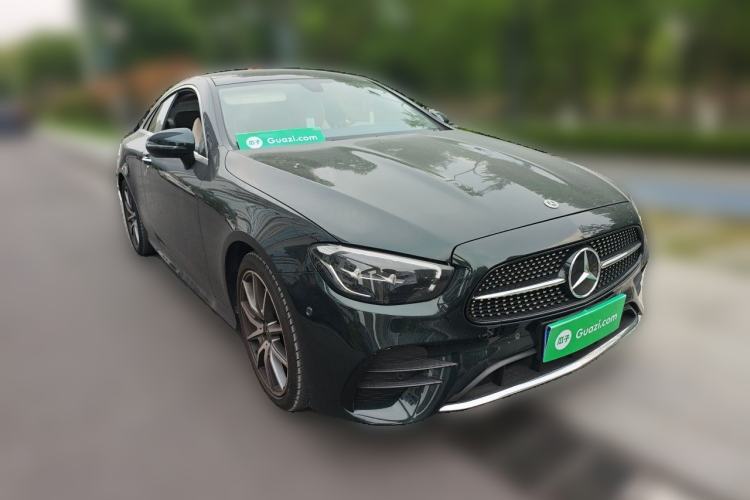 Used Mercedes-Benz E-Class 2023-Year Restyled E 260 Coupe Front Right 45 Deg
