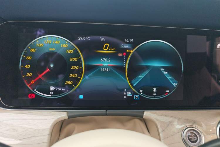 Used Mercedes-Benz E-Class 2023-Year Restyled E 260 Coupe Instrument Cluster