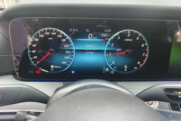 Used Mercedes-Benz E-Class 2023 Restyled E 300 L Sporty and Stylish Edition Instrument Cluster