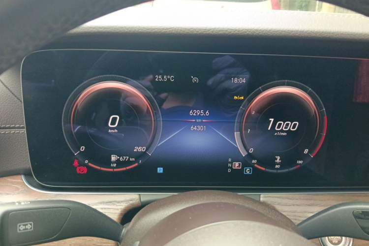 Used Mercedes-Benz E-Class 2023 Updated E 300 L Luxury Edition Instrument Cluster