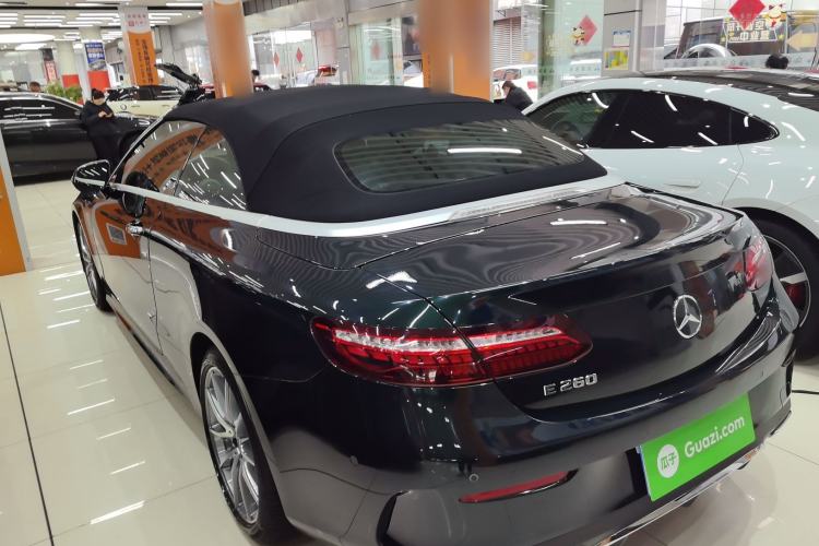 Used Mercedes-Benz E-Class 2023 E 260 Convertible Coupe Rear Left 45 Deg
