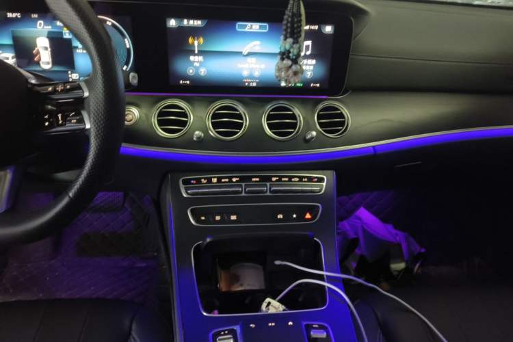 Used Mercedes-Benz E-Class 2023 E 260 Stylish Sports Edition Audio And AC Panel